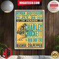 Charley Rocket And The Blue Drifters With Kashus Culpepper At Ryman Auditorium In Nashville Tennessee On Fri Jul 26 2024 Home Decor Poster Canvas