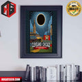 Cleveland Chicago Solar Eclipse Home Opener April 8 2024 At Professional Baseball Stadium Path Of Totality 2024 Total Eclipse Of The Heart Poster Canvas