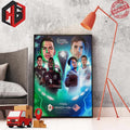 Concacaf Nations League Qatar Finals Mexico vs USA At AT And T Stadium Arlington TX Home Decor Poster Canvas