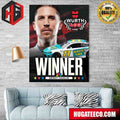 Congratulation Denny Hamlin To Win At Dover Nascar 2024 Poster Canvas