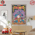 Crappy Punk Rock Blink-182 Qudos Bank Arena February 17 2024 Poster Canvas