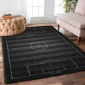 Soccer Field Rug
