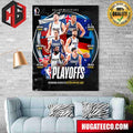 Dallas Mavericks Team NBA Playoffs International Players In The Western Conference Finals Poster Canvas