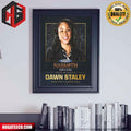 Dawn Staley South Carolina Is The 2024 Werner Ladder Co Naismith Women?s College Coach Of The Year Poster Canvas