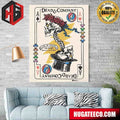 Dead And Company Limited Cards Live At Sphere Las Vegas May 16-17-18 2024 Grateful Dead Home Decor Poster Canvas