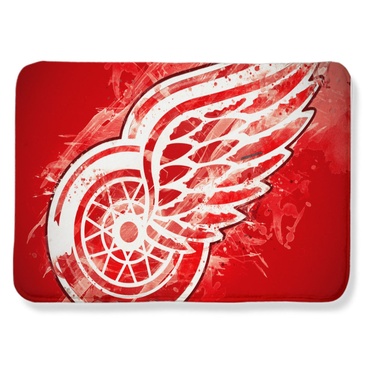 Detroit Red Wings Hockey League Carpet Living Room Bedroom Mats Kitchen Bathroom Rugs