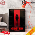 Dev Patel‚Äôs Directorial Debut ‚ÄòMONKEY MAN‚Äô One Small Ember Can Burn Down Everything Only In Theaters April 5 2024 Home Decoration Poster Canvas