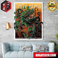 Dirty Heads Merch Poster Northwell Health At Jones Beach Theater in Wantagh New York On July 20 2024 Poster Canvas