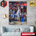 Donte Divincenzo New York Knicks Throwdown Philadelphia 76ers In NBA Playoffs Poster Canvas