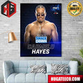 Drafted To Smack Down Carmelo Hayes WWE Draft 2024 Poster Canvas