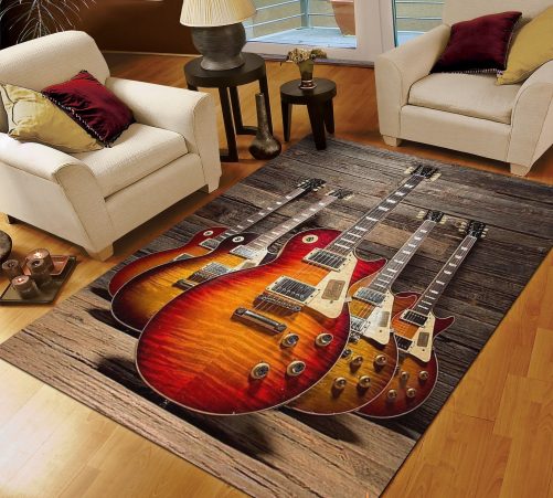 Electric Guitar Rug