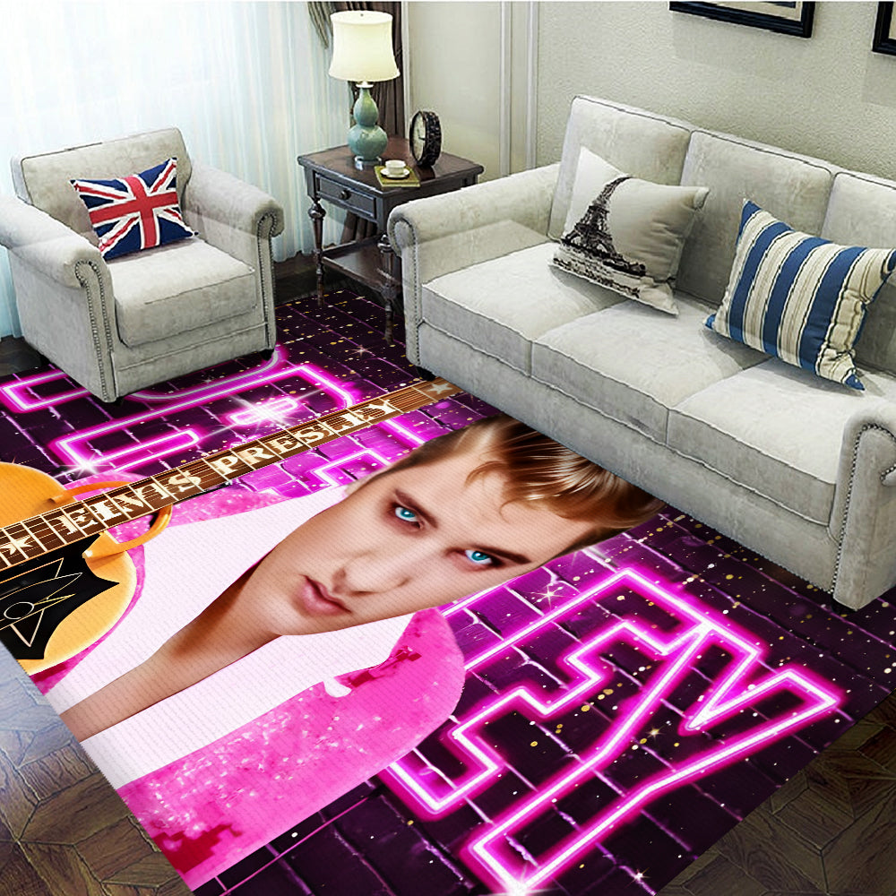 Elvis Presley Rectangular Rug – MAITM 11988