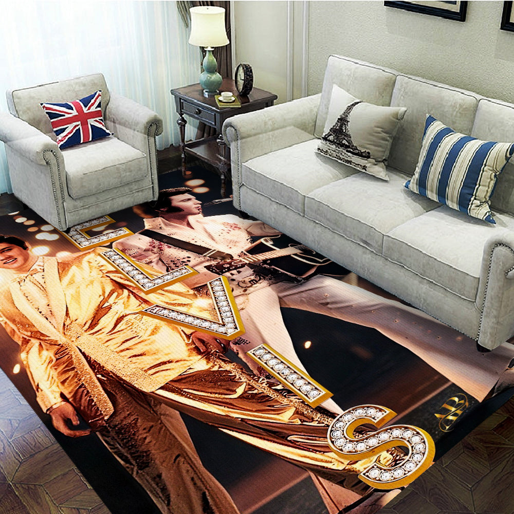 Elvis Presley Rectangular Rug – MAITM 11989