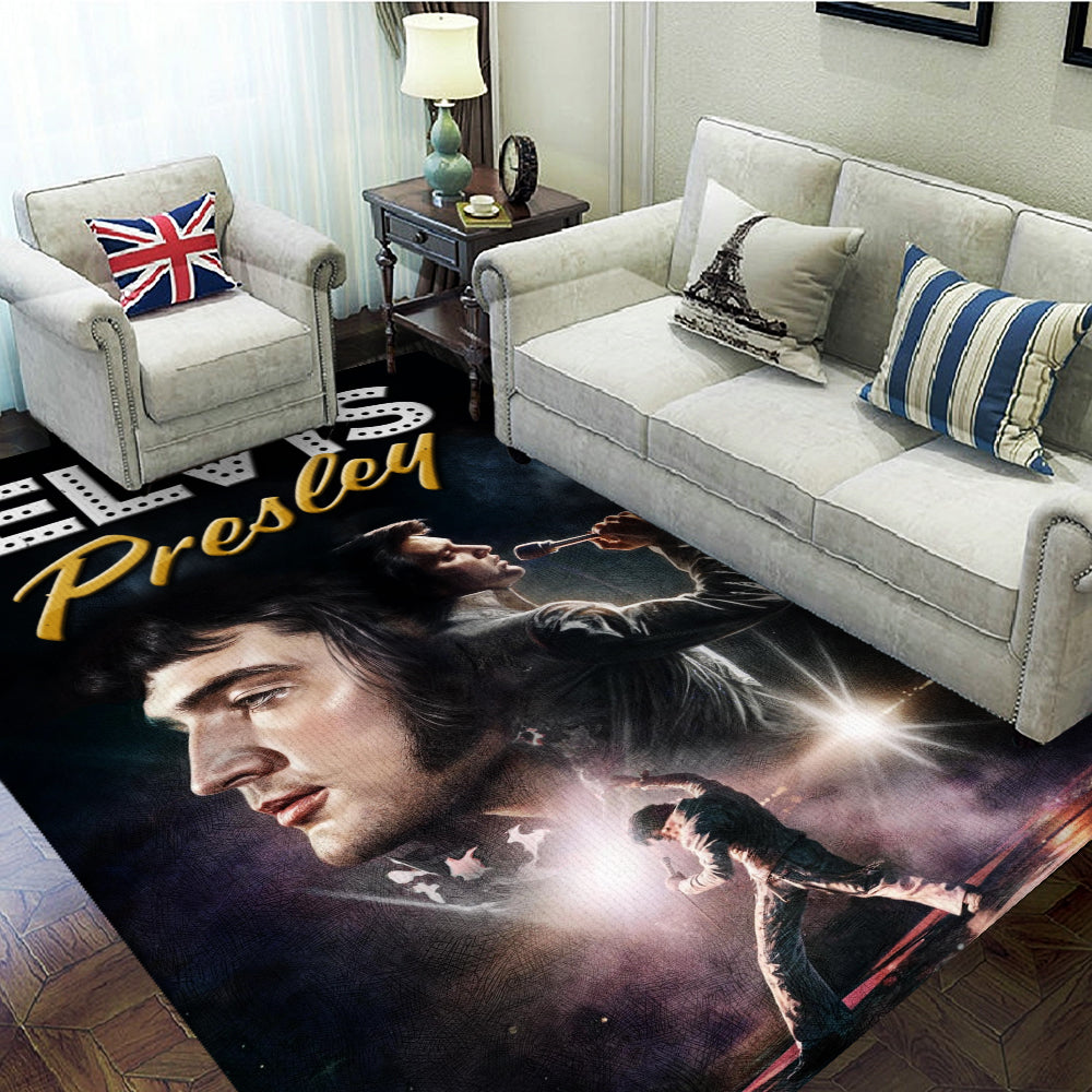 Elvis Presley Rectangular Rug – MAITM 8917