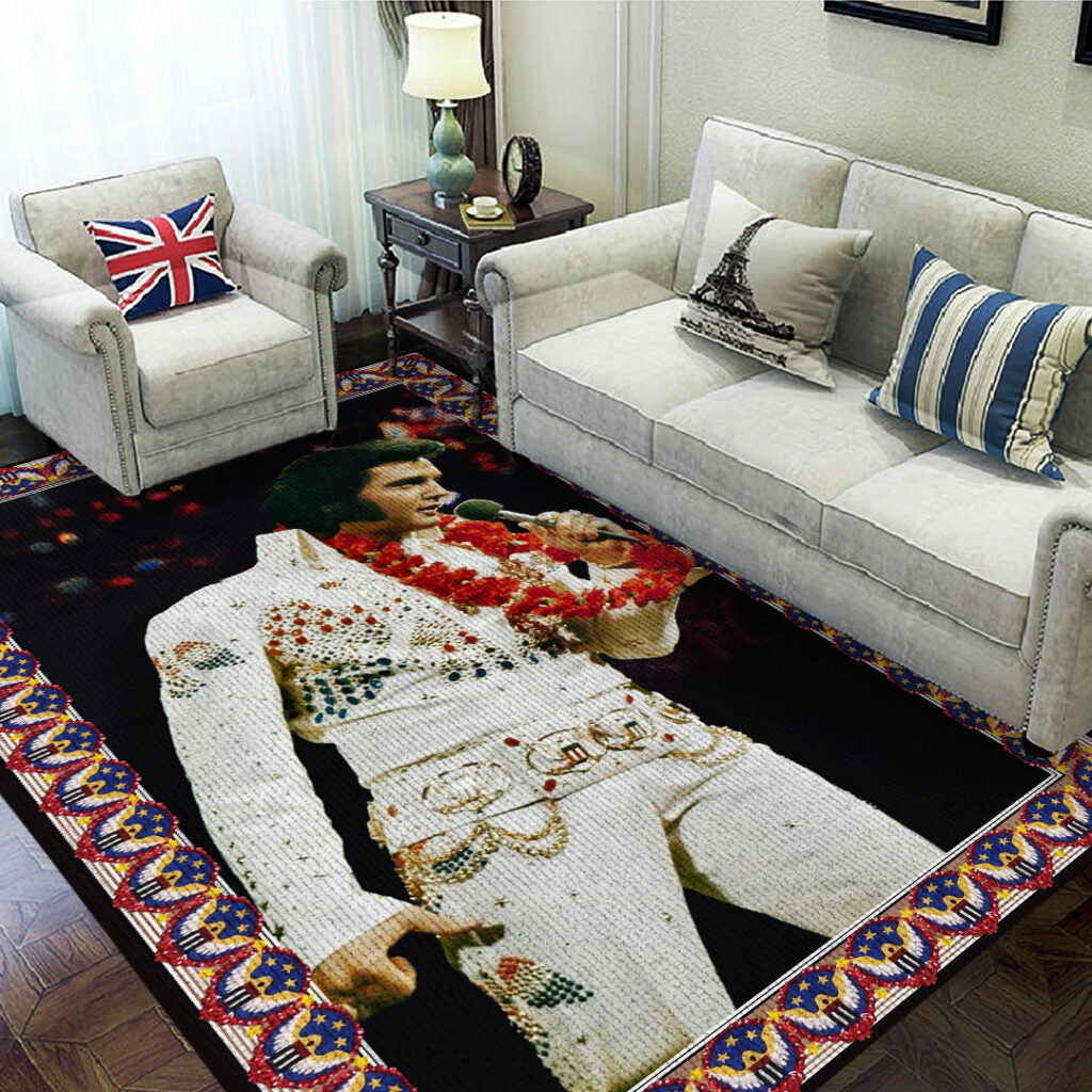 Elvis Presley Rectangular Rug – HOATT 7922