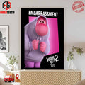 Embrassment Character In Inside Out 2 Only In Cinemas June 14 Poster Canvas
