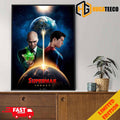 Fifteenth Poster For James Gunn‚Äôs Superman Legacy Film With David Corenswet Nicholas Hoult Is Lex Luthor Home Decor Poster Canvas
