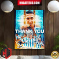 Forever An Argentina Legend Angel Di Maria Goes Out On Top 2024 Copa Amrica Champion Home Decor Poster Canvas