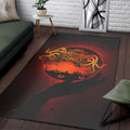 Jeep Moon Area Rug Horror Zombie Hand No2 TN1607261641