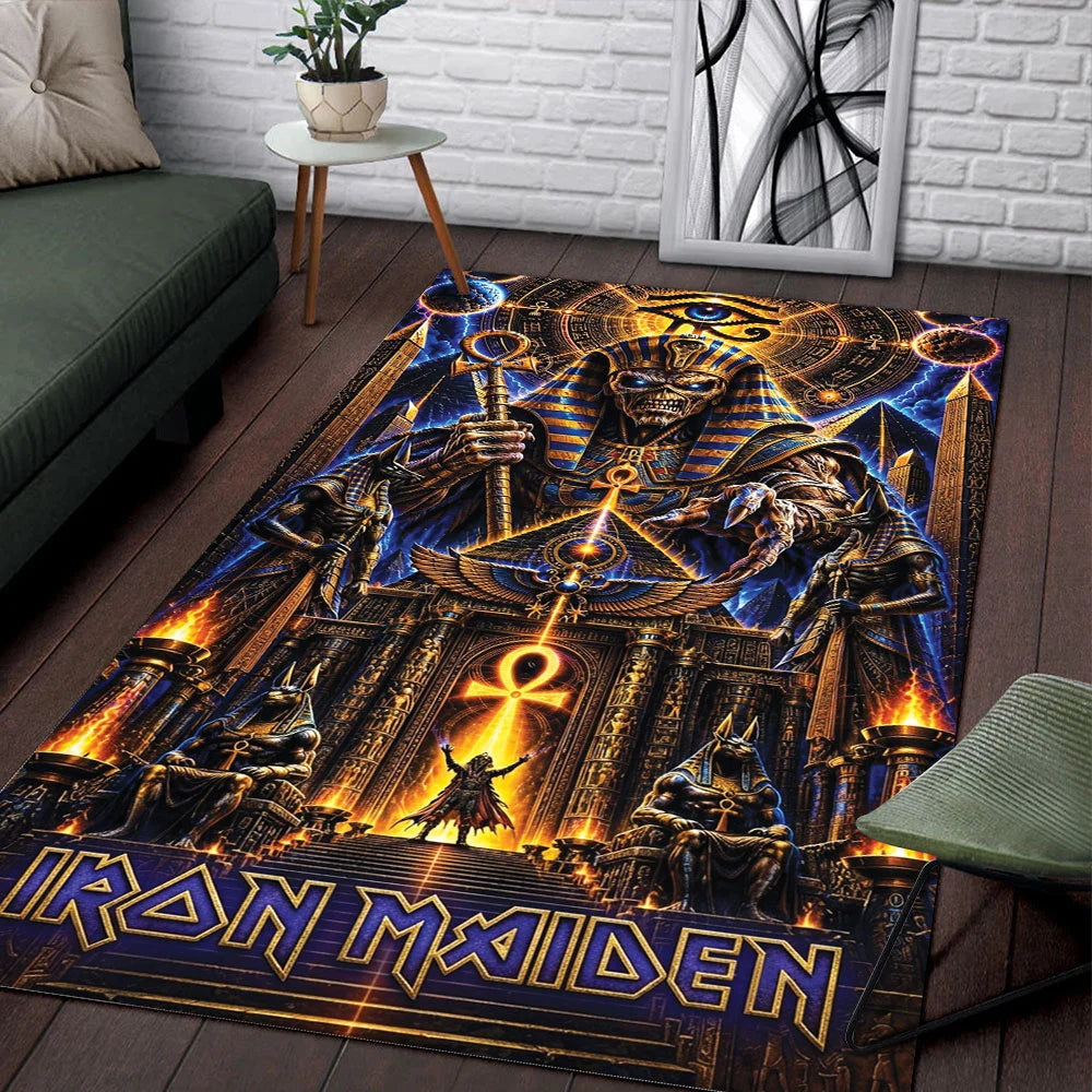 Iron Maiden Rectangular Rug – TMTHU9124
