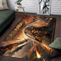 Iron Maiden Rectangular Rug – TMTHU10112