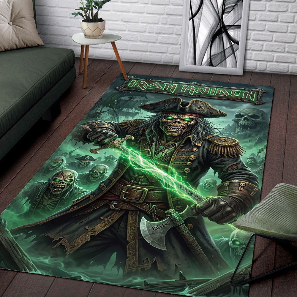 Iron Maiden Rectangular Rug – TMTHU8058