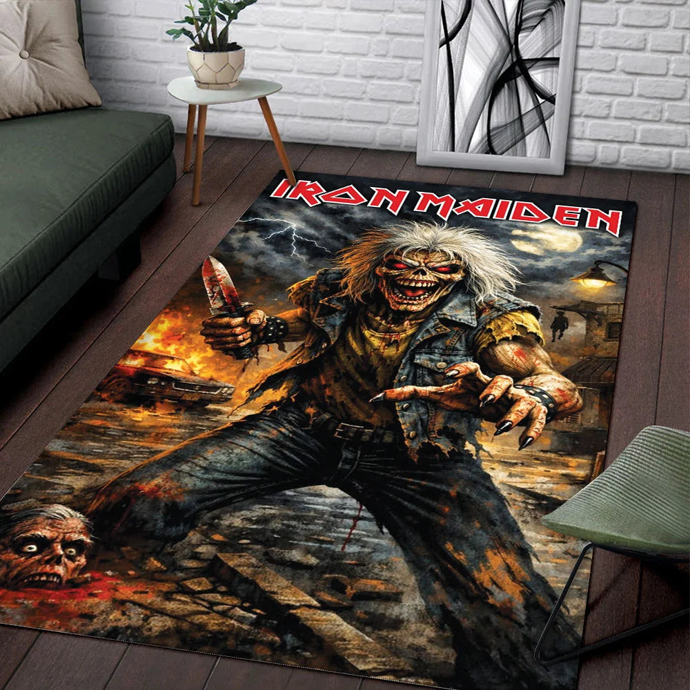 Iron Maiden Rectangular Rug – TMTHU9347