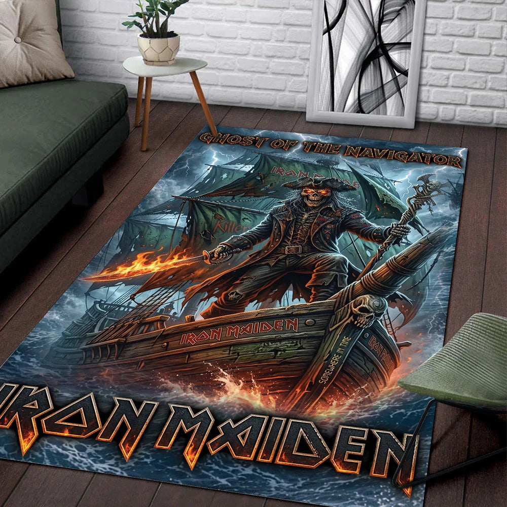 Iron Maiden Rectangular Rug – TMTHU9916