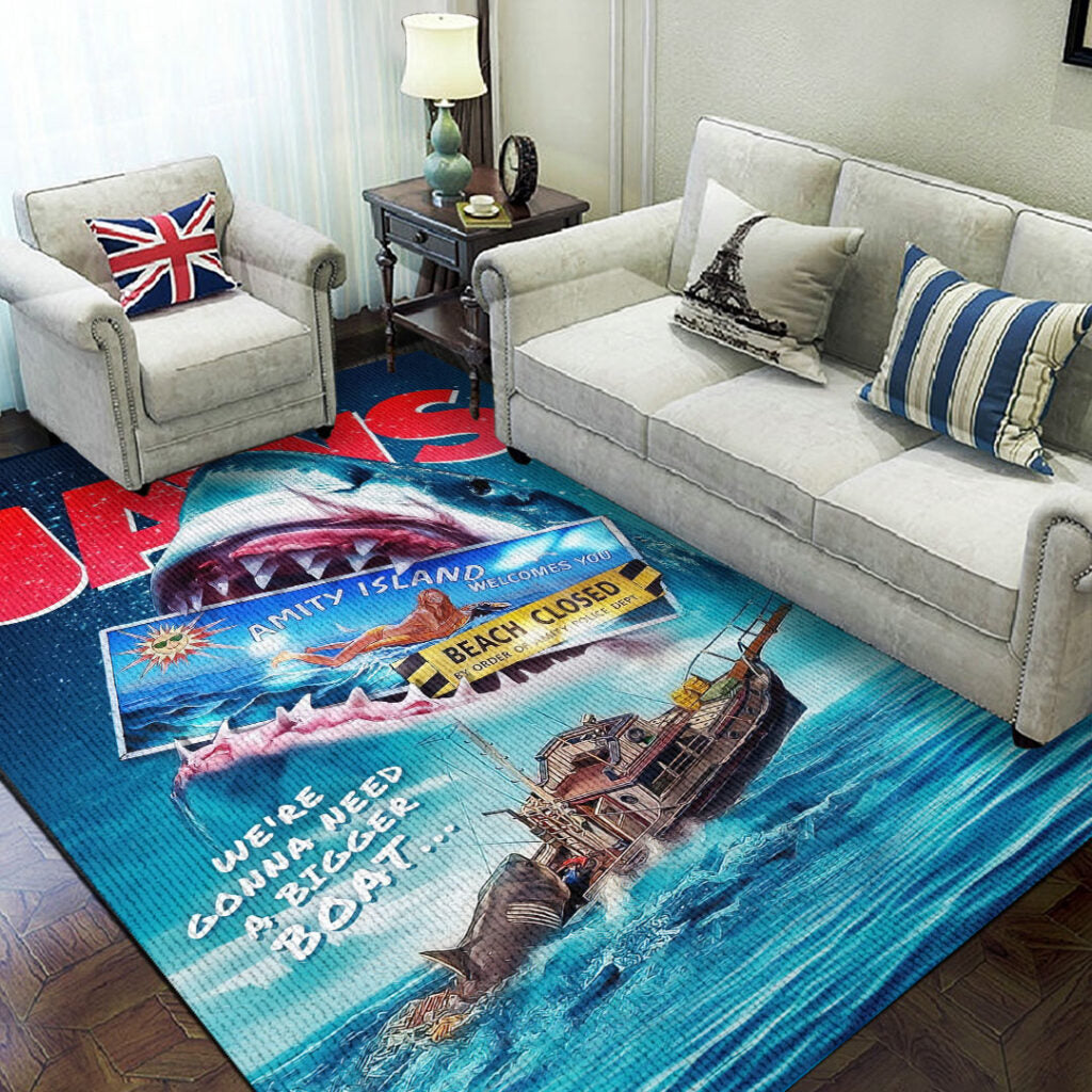 Jaws Rectangular Rug – HOATT 11535