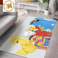Kaws Companion x Sesame Street Friends In White Background For Living Room