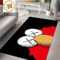 Kaws x Elmo Sesame Street Head In Black Background For Living Room