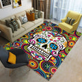 Mexican Sugar Skull Rug
