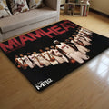 Miami Basketball Heat Carpet Living Room Bedroom Mats Kitchen Bathroom Rugs