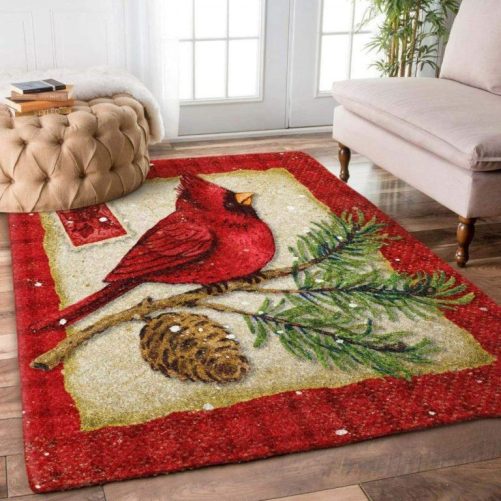 Cardinal Christmas Rug