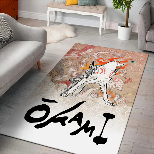 Okami New Version Square Rug