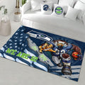 Seattle Seahawks Rectangular Rug – HOATT13178