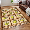 Softball In My Heart Area Rug, Gifts for Softball