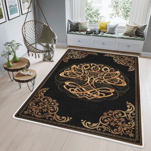 Tree Of Life Viking Yggdrasil Area Rug