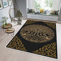Viking Raven And Yggdrasil Tree Of Life Viking Area Rug