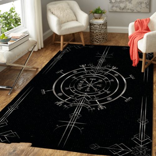 Viking Vegvisir Area Rug