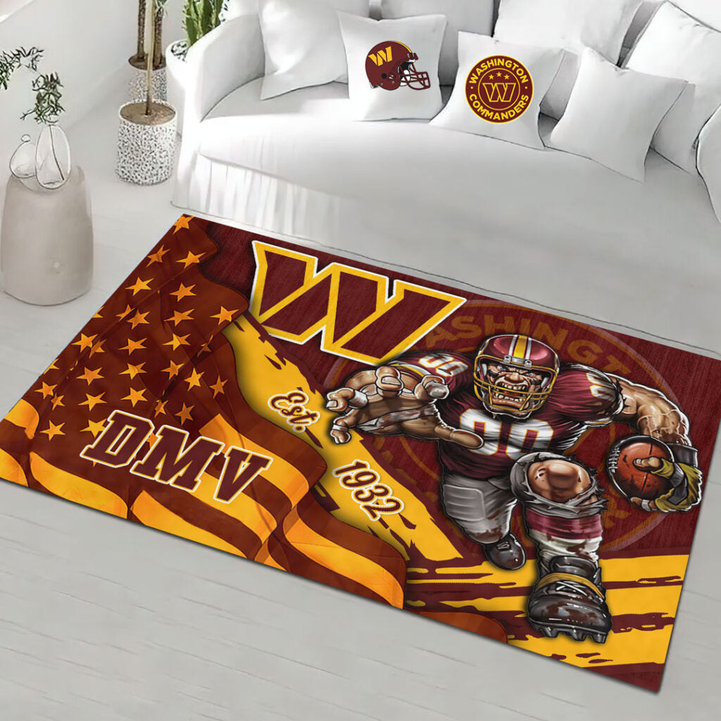 Washington Commanders Rectangular Rug – HOATT13181