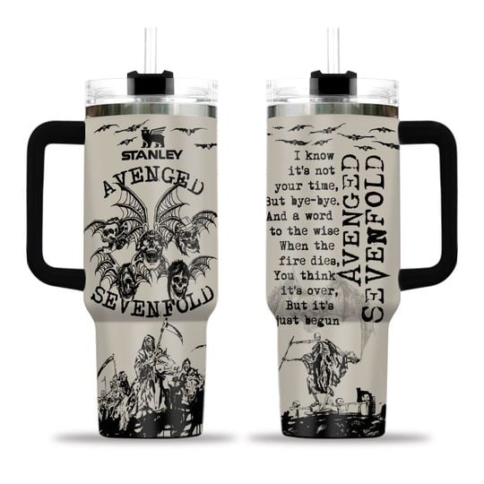 Avenged Sevenfold 2025 New 40oz Tumbler