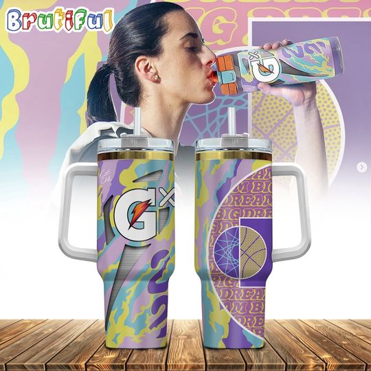 Caitlin Gatorade Dream Big Tumbler 40oz