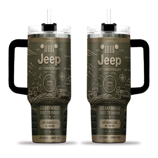 Car 85th Anniversary AOP 40oz Tumbler