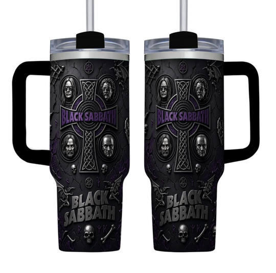 Black Sabbath AOP Tumbler 40oz