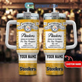 Custom Name Pittsburgh Steeler Kings of Football Personalized 40oz Tumbler