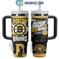Boston Bruins Blood Sweat 100 Years Fan 40oz Tumbler