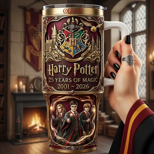 25 Years Of Magical 40oz Tumbler - Personalized Gifts For Fantasy Lovers