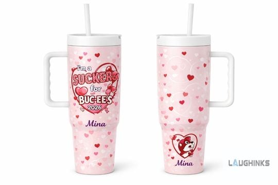 2026 Bucees Valentines Day Trek Tumbler 40Oz