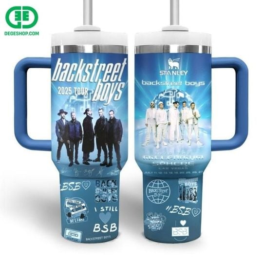 Backstreetboys 2025 Tour AOP 40oz Tumbler